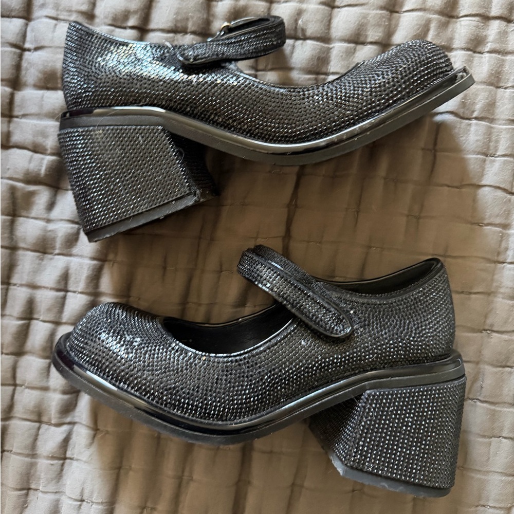 Dollz kill sugar thrillz rhinestone Mary Jane